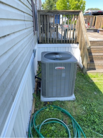 lennox hvac unit outside