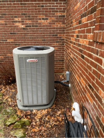 lennox hvac unit outside