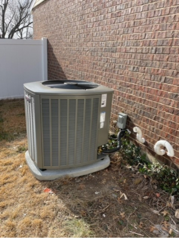 lennox hvac unit outside