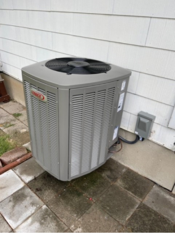 lennox hvac unit outside