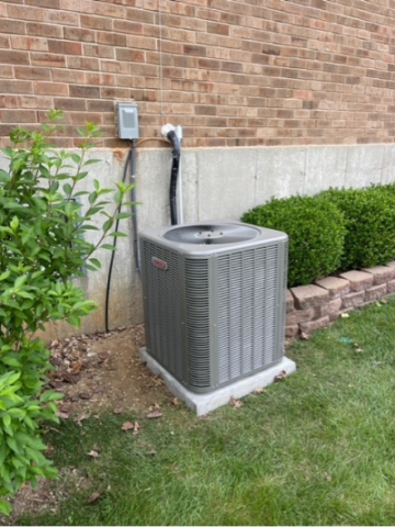 lennox hvac unit outside